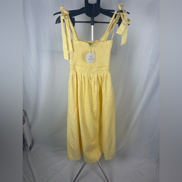 Lost + Wander Yellow Maxi Dress Size XS (0-2) NWT - Picture 10 of 13